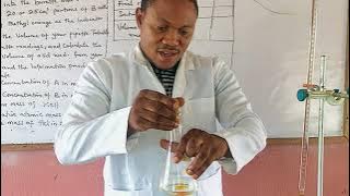 WAEC CHEMISTRY PRACTICAL ( TITRATION) A MUST WATCH!!!