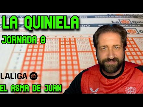 LA QUINIELA EN ASMR | JORNADA 8 DE LA LIGA EA SPORT