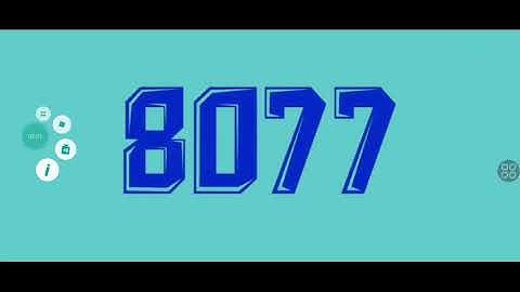 Challenge countdown from 55652