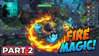 UNLOCKING FIRE MAGIC! 🔥💀 Burning the Blue Ghosts (Zombie Gore) screenshot 5