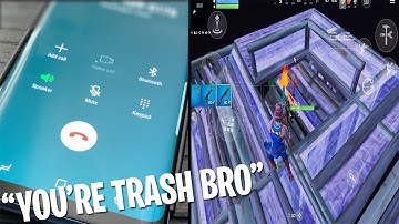 Trash Talking PC Streamer Said "Mobile Players Suck," so I 1v1