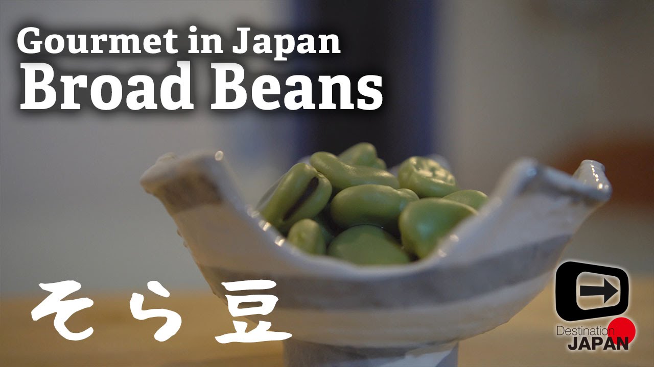 Broad Beans Gourmet Japan Japanese Desih 4K そら豆 YouTube