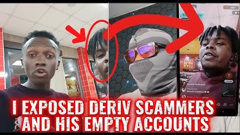 HOW I EXPOSED FAKE DERIV TARDERS ACCOUNT LIVE with 0.00 YET CLAIMING TO HAVE $142000