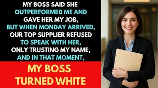 She Stole My Job, Branded Me Outdated—But I Waited Until the Boardroom to Watch Her Collapse
