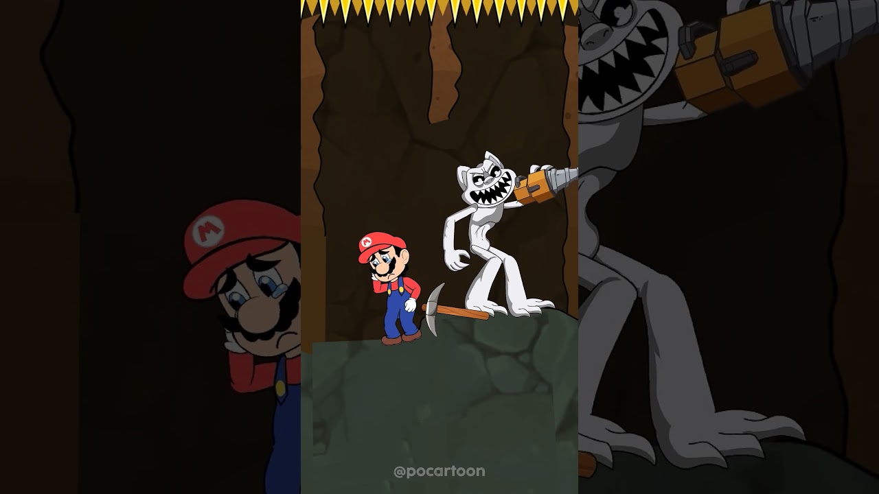 Behavior Challenge : Mario 🍄 Vs. Zoonomaly Catnap 💀