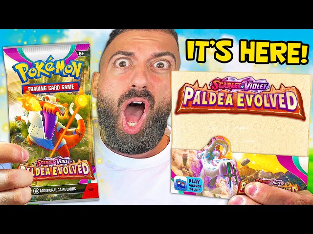 NEW Paldea Evolved Pokemon Cards Are Here! class=