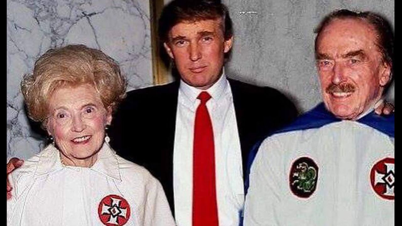 Crazy Photo Donald Trump Parents in KKK Robes Reaction ...