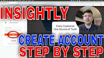 ✅  How To Sign Up Create Insightly CRM Account🔴