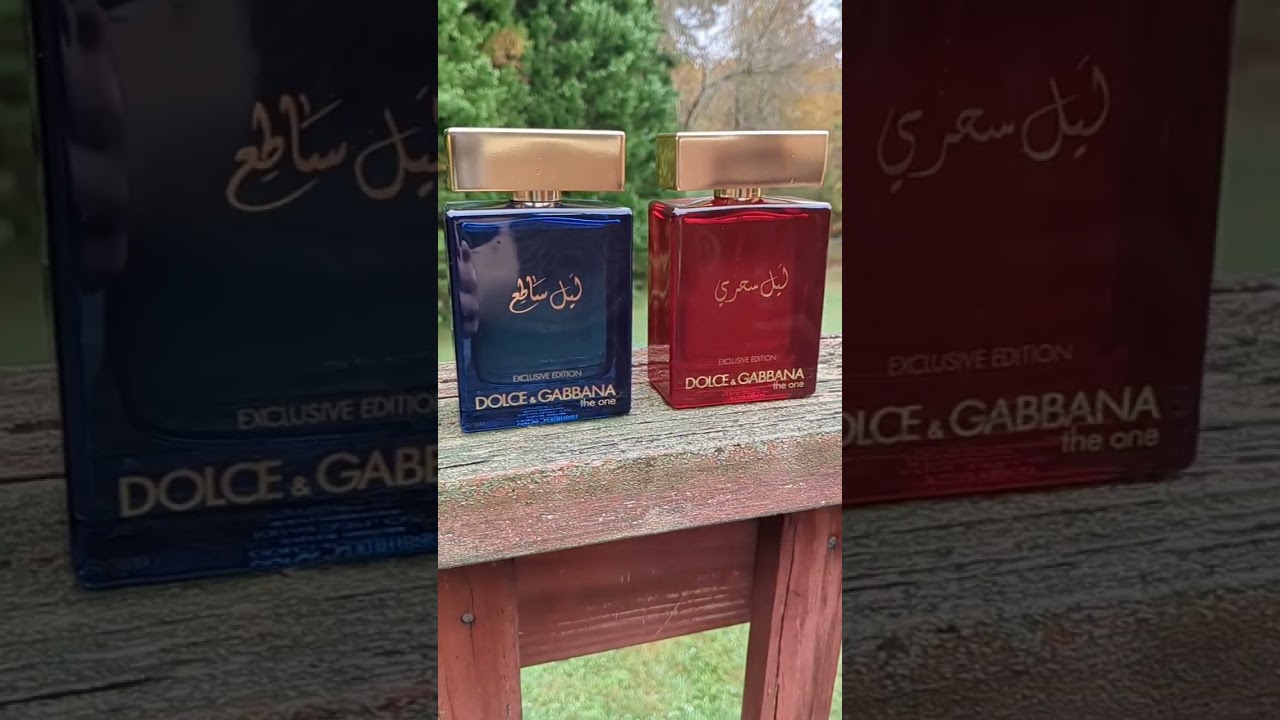 Dolce and Gabbana The One Exclusive Collection.  Luminous Night, Royal Night and Mysterious Night