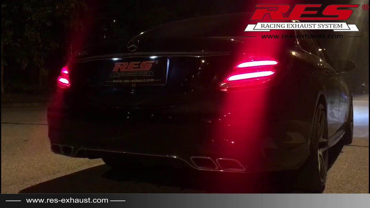 porsche boxster Mercedes Benz W213 E300 2.0T RES Racing Exhaust Valvetronic Exhaust System