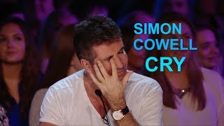 Simon Cowell CRY! Cheryl HUGGED HIM! BEST EMOTIONAL AUDITION HD