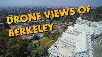DRONE VIEWS OF BERKELEY from Claremont Club & Spa, A Fairmont Hotel
