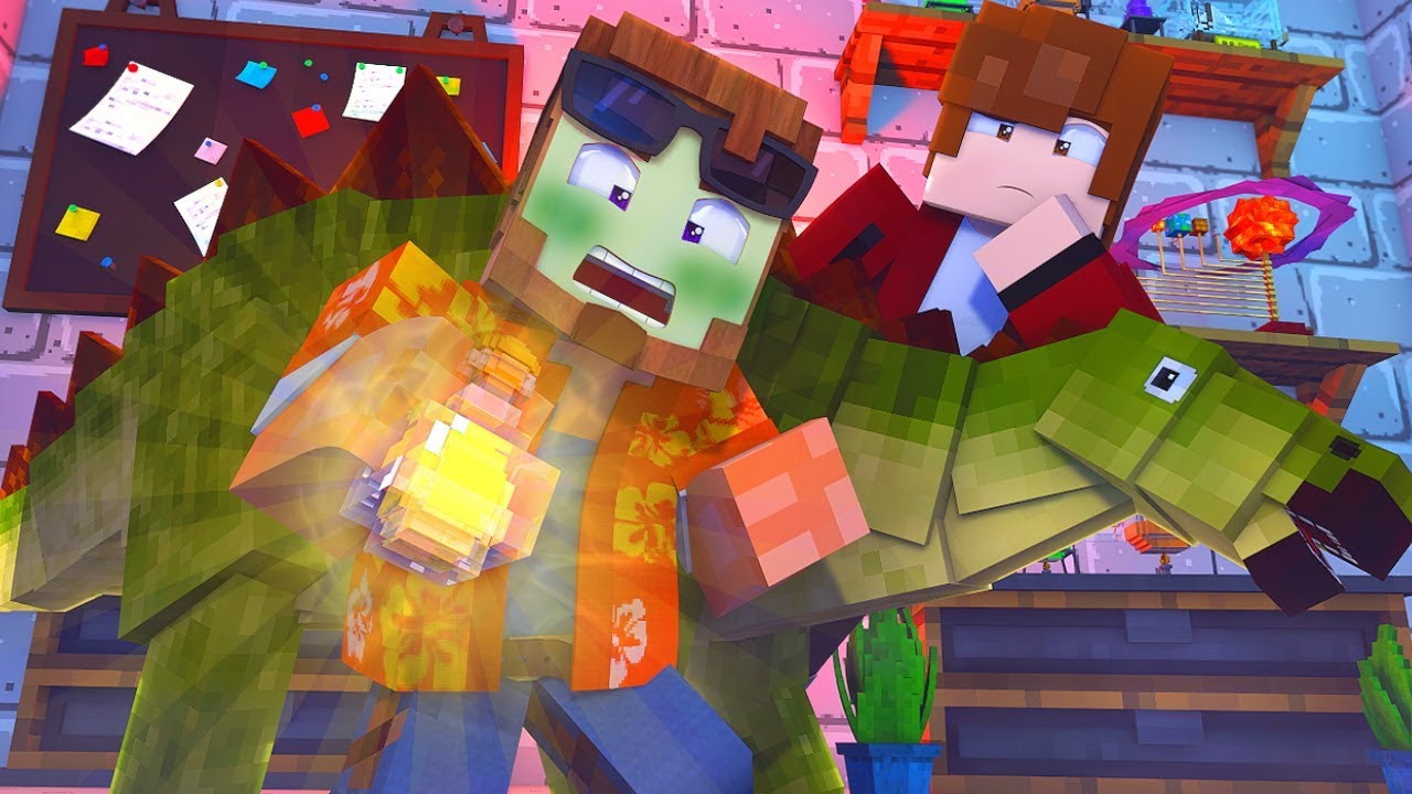 t rex ark Jurassic Cruiselines: BECOMING A DINOSAUR? - Ep5 (Minecraft Dinosaur Roleplay)