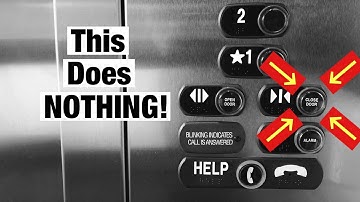 Does the Elevator CLOSE Door Button Work?