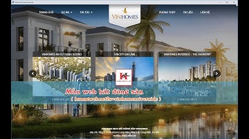 Web bất động sản - WordPress