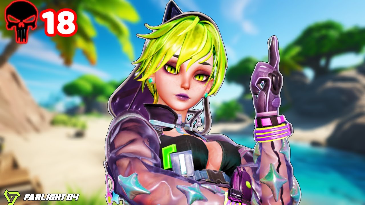 NO BOTS 🔥 18 Kill Solo Squad - Farlight 84 (gameplay)