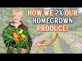 Backyard Gardens Can SERIOUSLY Produce! Here's How...