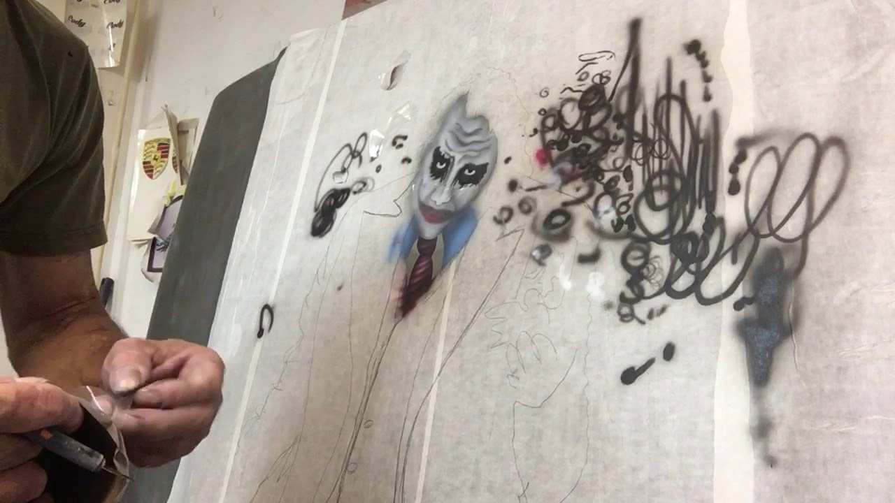 Airbrush Video Hood Mural Tips and Random tips YouTube