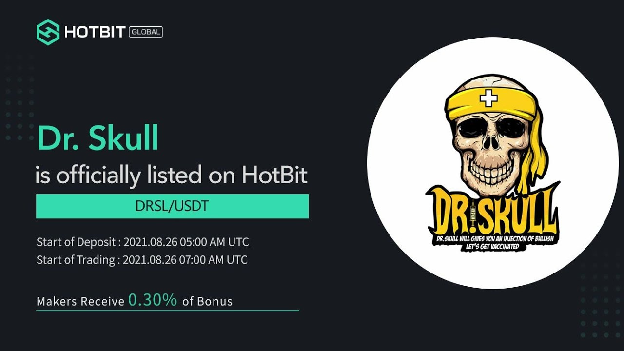 Dr.Skull Airdrop l 6$ worth of DRSL l bsc network Airdrop l Free Airdrop l Crypto Info Airdrop