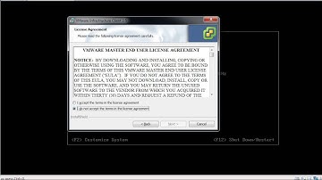 configuration esxi et  vmware clien +pfsense