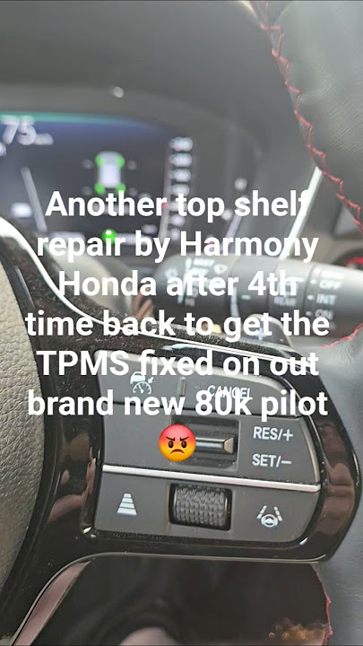 more quality Harmony Honda repairs 😡