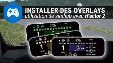 SimHub - Overlays sur rFactor 2