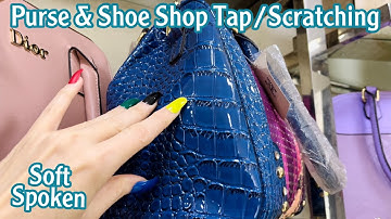 ASMR * Shoe & Purse Store Tap-Through! * Fast Tapping & Scratching * Honking Galore😅 * Soft Spoken