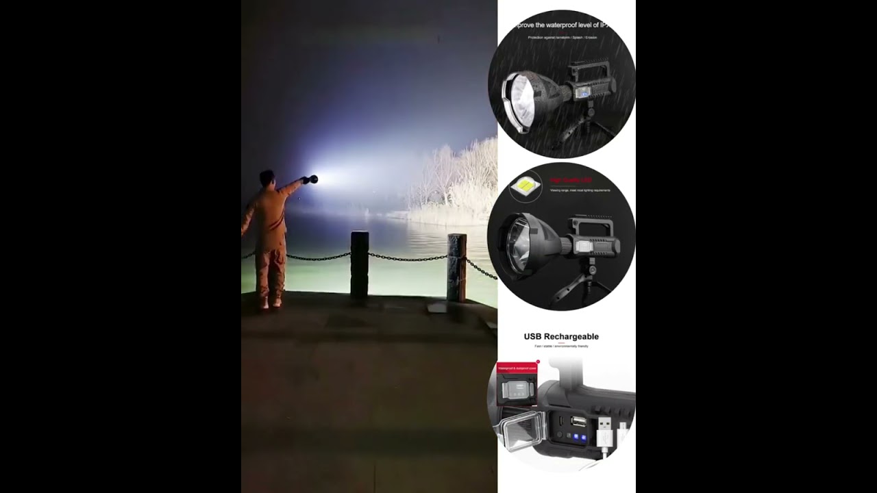 Multifunkcionalna prenosliva svetilka W591