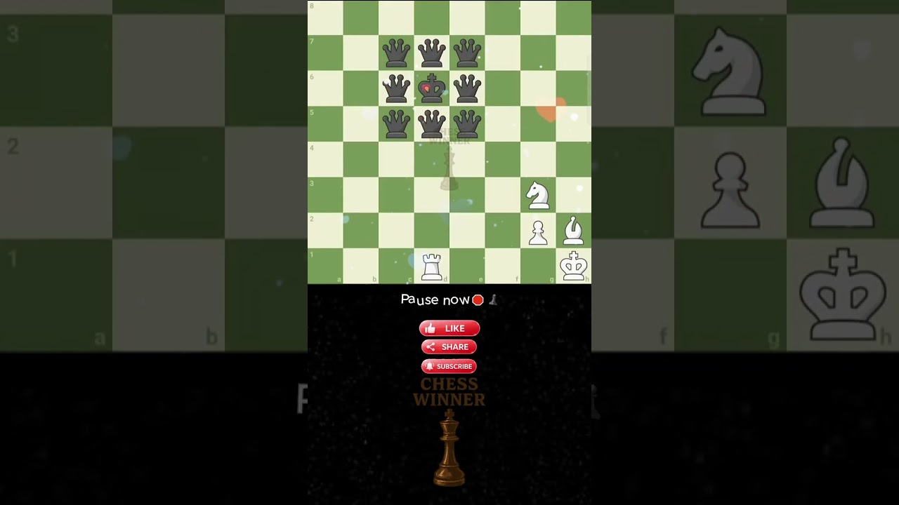 Only ONE move wins 😱🚀🔥 | Chess Winner 