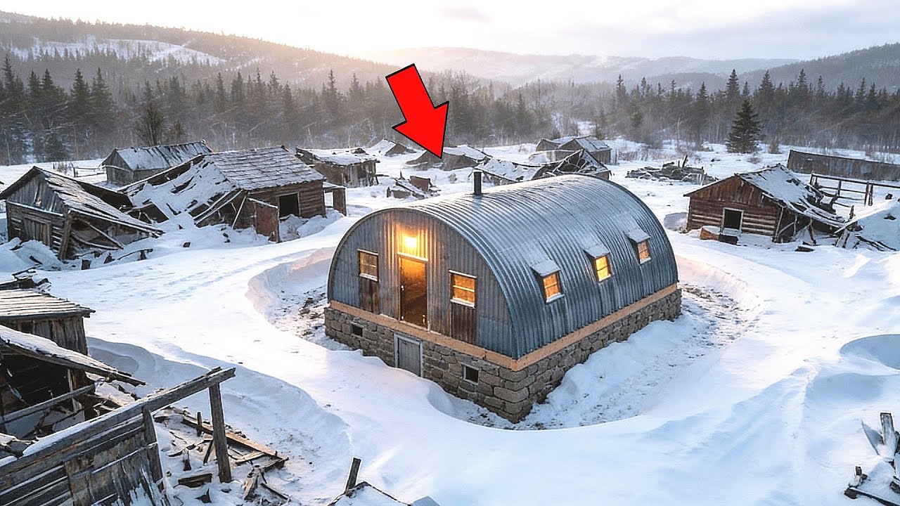 Whole Town Collapsed Under Blizzard—But This Elderly Couple’s Quonset House Stayed Warm