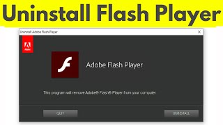 How To Uninstall Flash Player On Windows 10 | Remove Adobe Flash Player screenshot 4