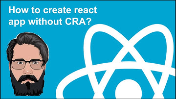 How to create react app without create-react-app or CRA | REACTJS