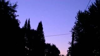 Morning Moon rise Time Lapse HD)