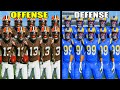I Made An ENTIRE Offense of Odell Beckham Jr.'s & A Defense of Aaron Donald's On 1 Team in Madden 21