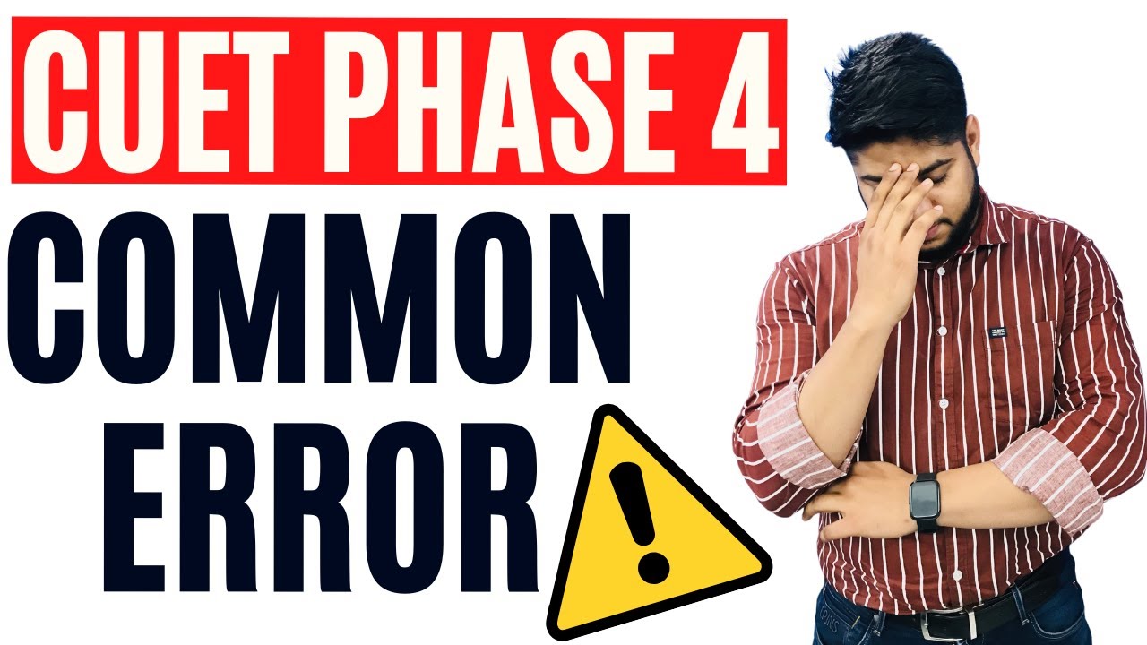 CUET Phase 4 - Common Issues WITH Exam | NTA Failed again ❌