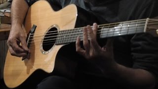 Video thumbnail of "Taylor Baritone 8 string guitar meets Schoeps"
