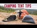 Camping Tent Tips