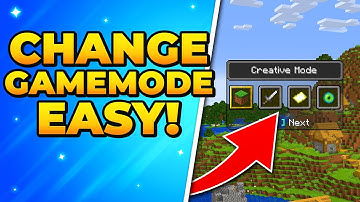 How to Change Gamemode in Minecraft Java - No Command