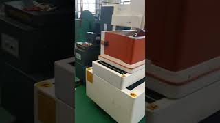 Medium speed wire EDM machine demo
