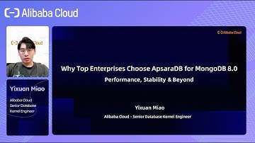 Why Top Enterprises Choose ApsaraDB for MongoDB 8.0 | Performance, Stability & Beyond