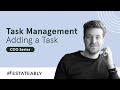 Task Management - Adding a Task | Estateably Demo