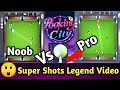 Noob Vs Pro Vs Hacker | Pooking Billiards City Gameplay |😲