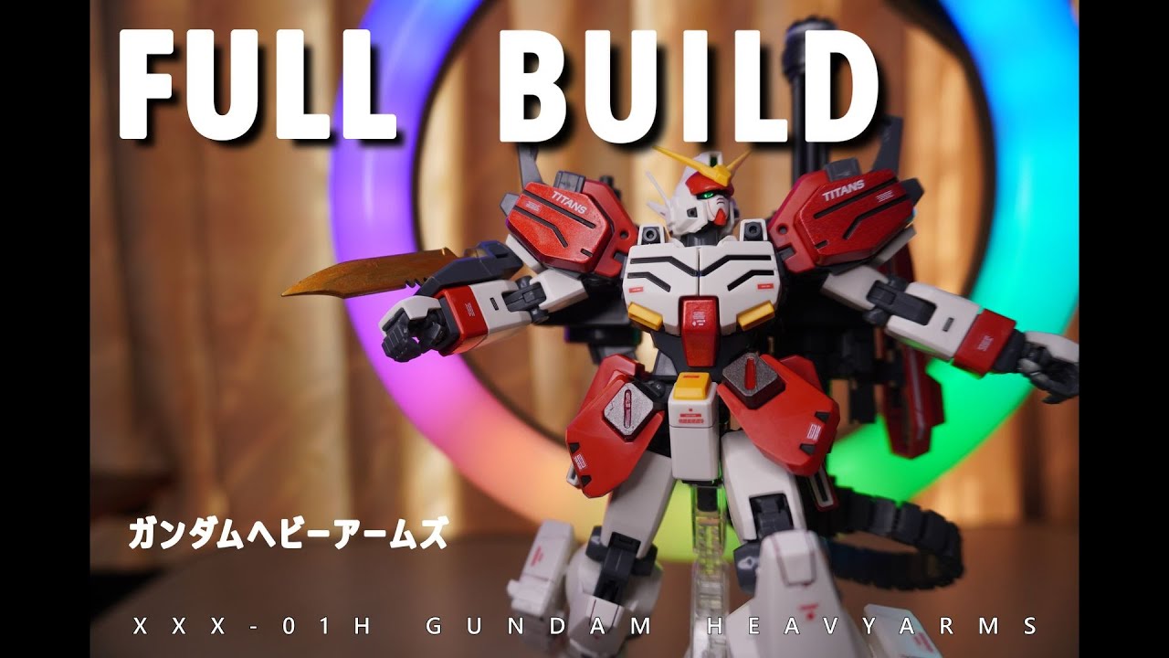 MG GUNDAM FULL BUILD | 1/100 HEAVYARMS | ASMR |ガンプラヘビーアームズ |
