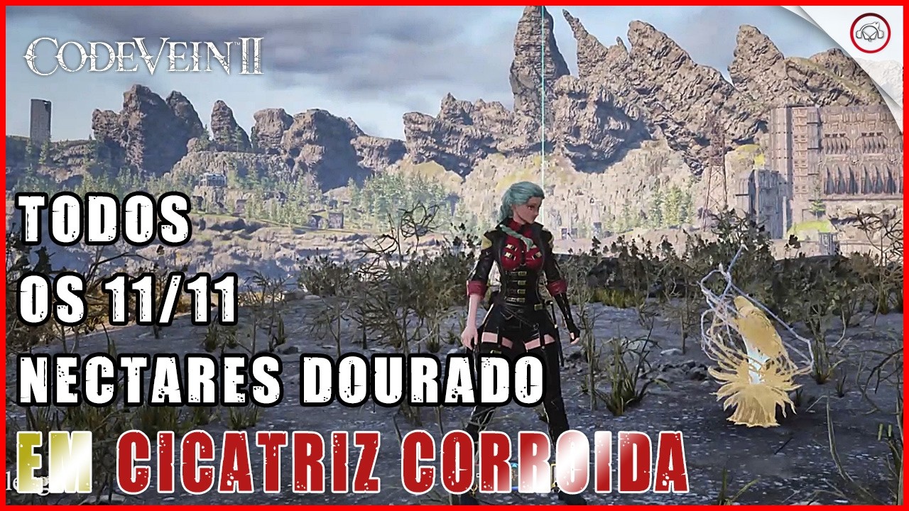 Miniatura do vídeo Code Vein 2, Todos os 12/12 Néctares Dourado Cicatriz Corroída  | Super-dica