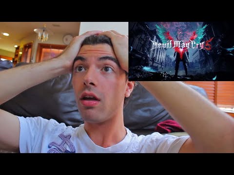 DEVIL MAY CRY 5 ANNOUNCEMENT TRAILER REACTION VIDEO BY REDGRAVE (NOT PG) DEVIL MAY CRY IS BACK!