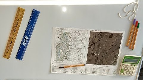 Mapwork distance on a Topographic Map