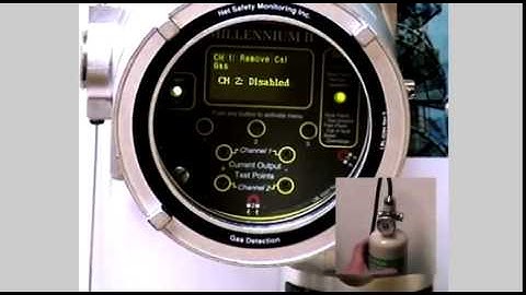 Millennium II Series Gas Detectors: Zero and Span Calibration of Combustible Gas Sensors