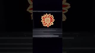 Morphing Flower Animation #2danimation #animated #shorts