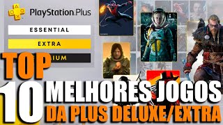 Os melhores jogos estão no PS Plus