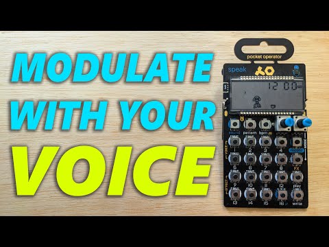 【美品・ほぼ未使用】PO-35 Pocket Operator Speak Teenage Engineering Pocket Operator PO-35 Speak - Control